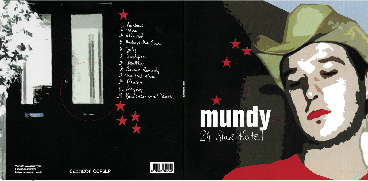 MUNDY - 24 Star Hotel (Remastered) - LP - Red Vinyl (Signed)