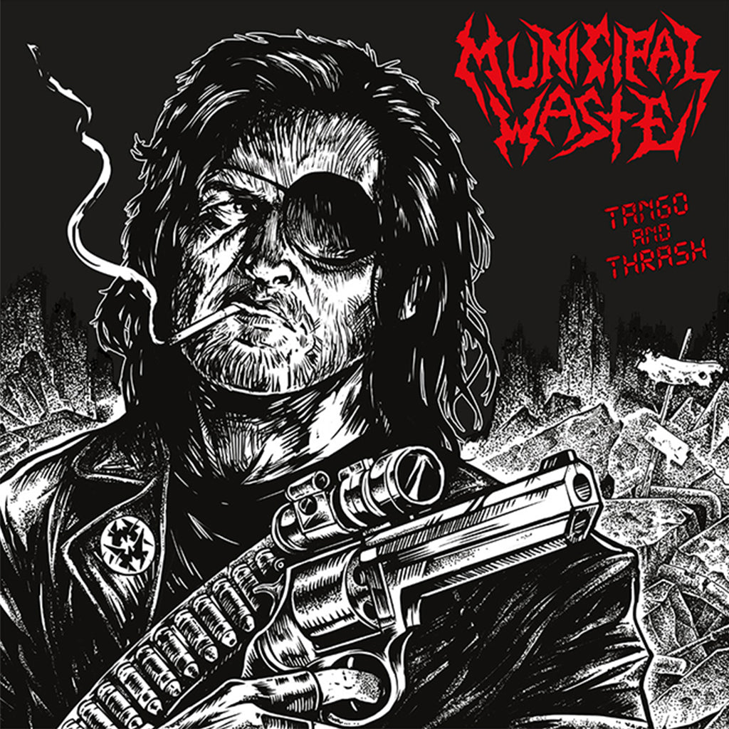 MUNICIPAL WASTE - Tango & Thrash (Redux with Etching) - LP - Black and White Marbled Vinyl