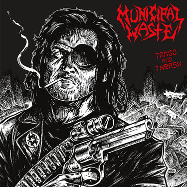 MUNICIPAL WASTE - Tango & Thrash (Redux with Etching) - LP - Black and White Marbled Vinyl