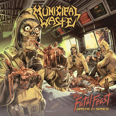 MUNICIPAL WASTE - The Fatal Feast (Waste In Space) [Reissue] - LP - Magenta w/ Purple & White Splatter Vinyl [NOV 1]