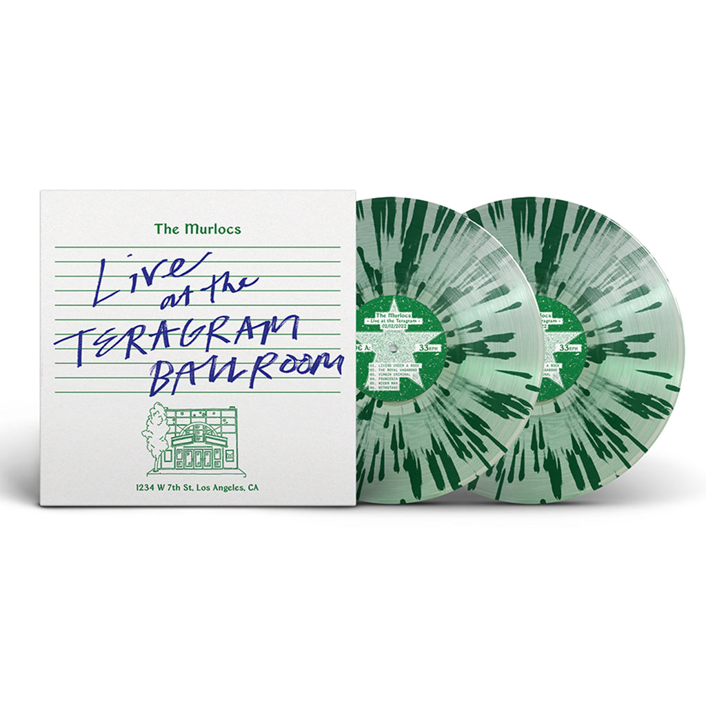 THE MURLOCS - Live At The Teragram Ballroom - 2LP - Green Splatter Vinyl