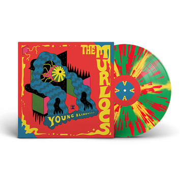 THE MURLOCS - Young Blindness (2024 Repress) - LP - Yellow & Green with Red Splatter Vinyl