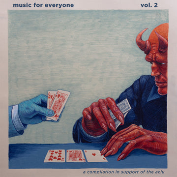 VARIOUS - Music For Everyone Vol. 2 - LP - Oxblood w/ Aqua Blue Swirl Colour Vinyl [NOV 21]