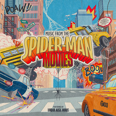 LONDON MUSIC WORKS - Music From Spider-Man - LP - Red Marble Vinyl