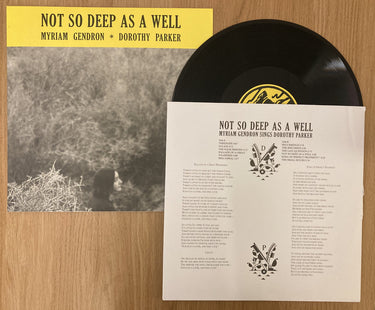 MYRIAM GENDRON - Not So Deep As A Well (10th Anniversary Reissue with Bonus tracks) - LP - 180g Vinyl