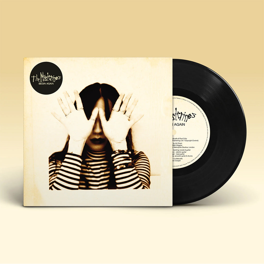 THE MYSTERINES - Begin Again (with Etching) - 7'' - Vinyl