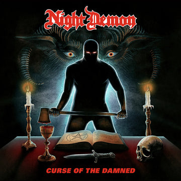 NIGHT DEMON - Curse of the Damned - LP - Red Vinyl