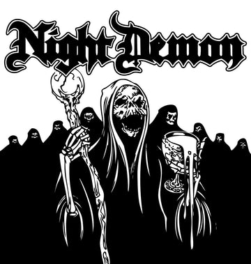 NIGHT DEMON - Night Demon (Deluxe Reissue) - 12" EP - Black & White Vinyl