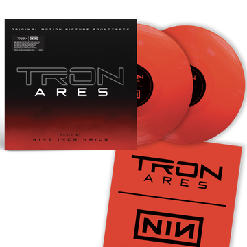 NINE INCH NAILS - Tron: Ares Soundtrack - 2LP - Transparent Red Vinyl + Alt Cover + Poster [SEP 19]