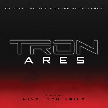 NINE INCH NAILS - Tron: Ares Soundtrack - 2LP - Transparent Red Vinyl + Alt Cover + Poster