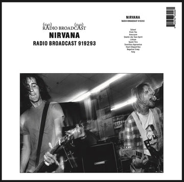 NIRVANA - Radio Broadcast 919293 - LP - Black Vinyl