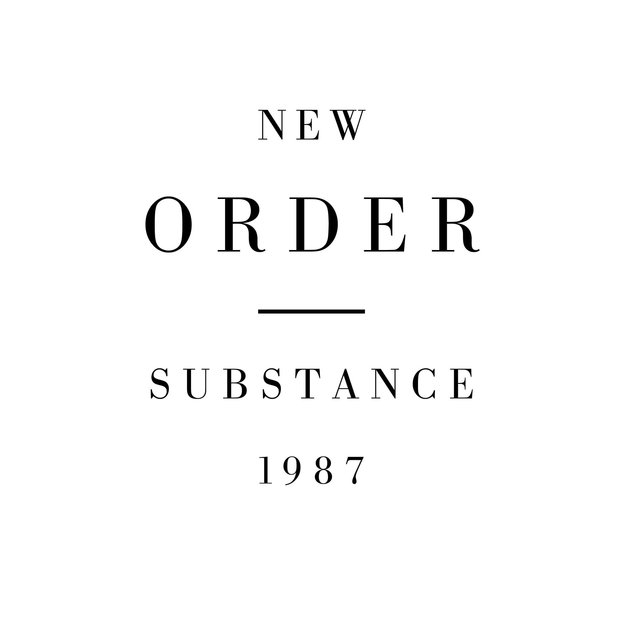 NEW ORDER - Substance '87 (Remastered) - 2LP - Black Vinyl