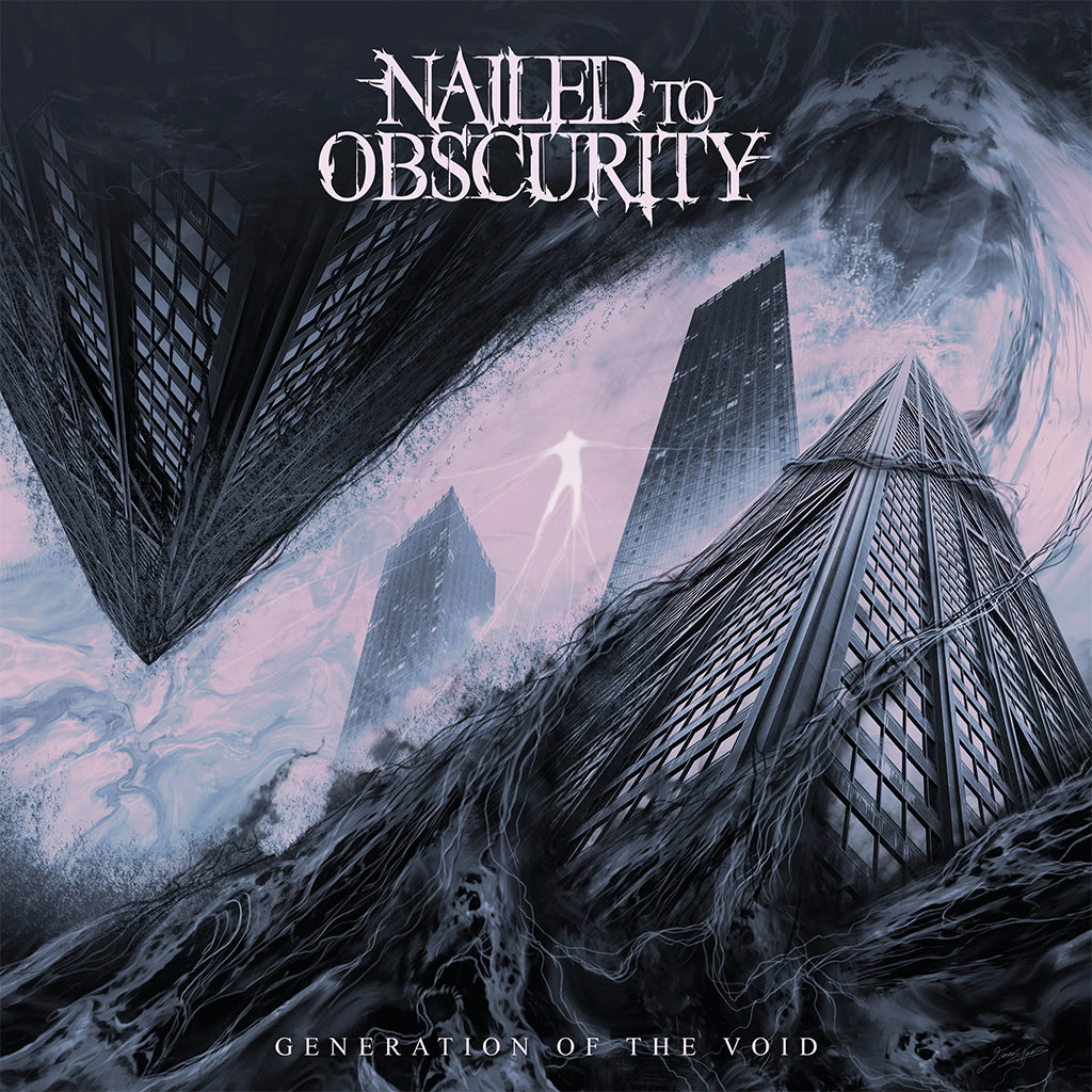 NAILED TO OBSCURITY - Generation Of The Void (w/ Etching) - 2LP - Clear, Light Rose & Black Marble Vinyl [SEP 5]