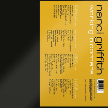 NANCI GRIFFITH - Working In Corners - 4CD Box Set