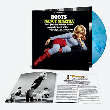 NANCY SINATRA - Boots (2021 Remaster) [Repress] - LP - So Long, Babe Blue Swirl Vinyl