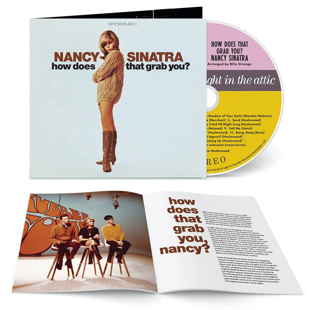 NANCY SINATRA - How Does That Grab You? (2024 LITA Reissue with Bonus Tracks) - CD [APR 19 ]