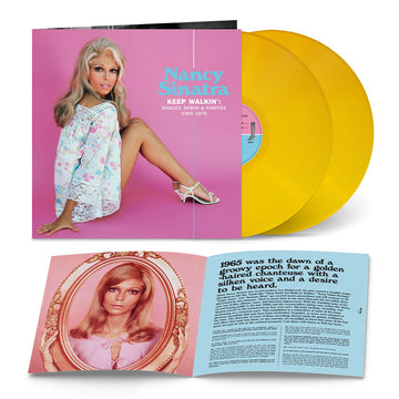 NANCY SINATRA - Keep Walkin’ : Singles, Demos and Rarities 1965-1978 - 2LP - Yellow Vinyl