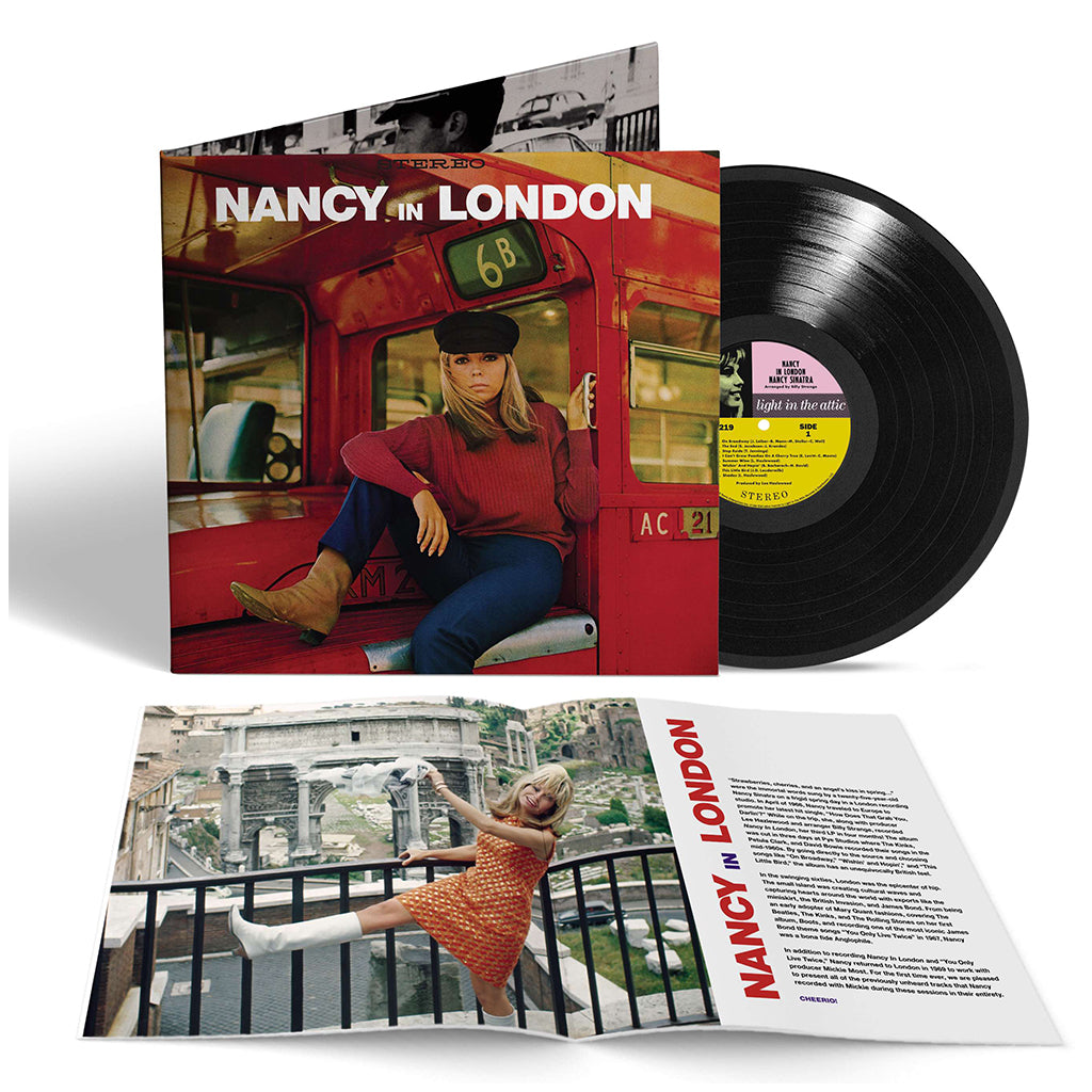 NANCY SINATRA - Nancy In London (Reissue with 4 Bonus tracks) - LP - Gatefold Black Vinyl [SEP 13]