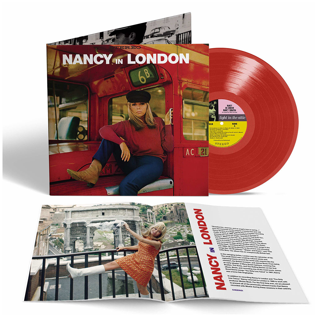 NANCY SINATRA - Nancy In London (Reissue with 4 Bonus tracks) - LP - Summer Wine Red Vinyl [SEP 13]