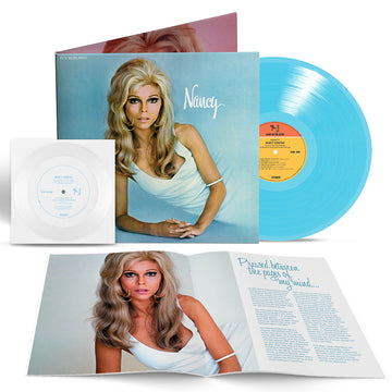NANCY SINATRA - Nancy (Remastered w/ Bonus Flexi Disc) - LP - My Mother's Blue Eyes Colour Vinyl [DEC 5]