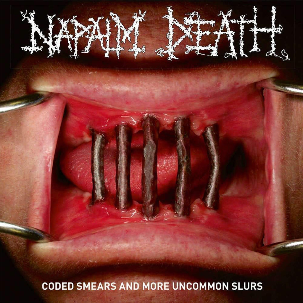 NAPALM DEATH - Coded Smears & More Uncommon Slurs (2023 Reissue) - 2LP - Transparent Red Vinyl [NOV 24]