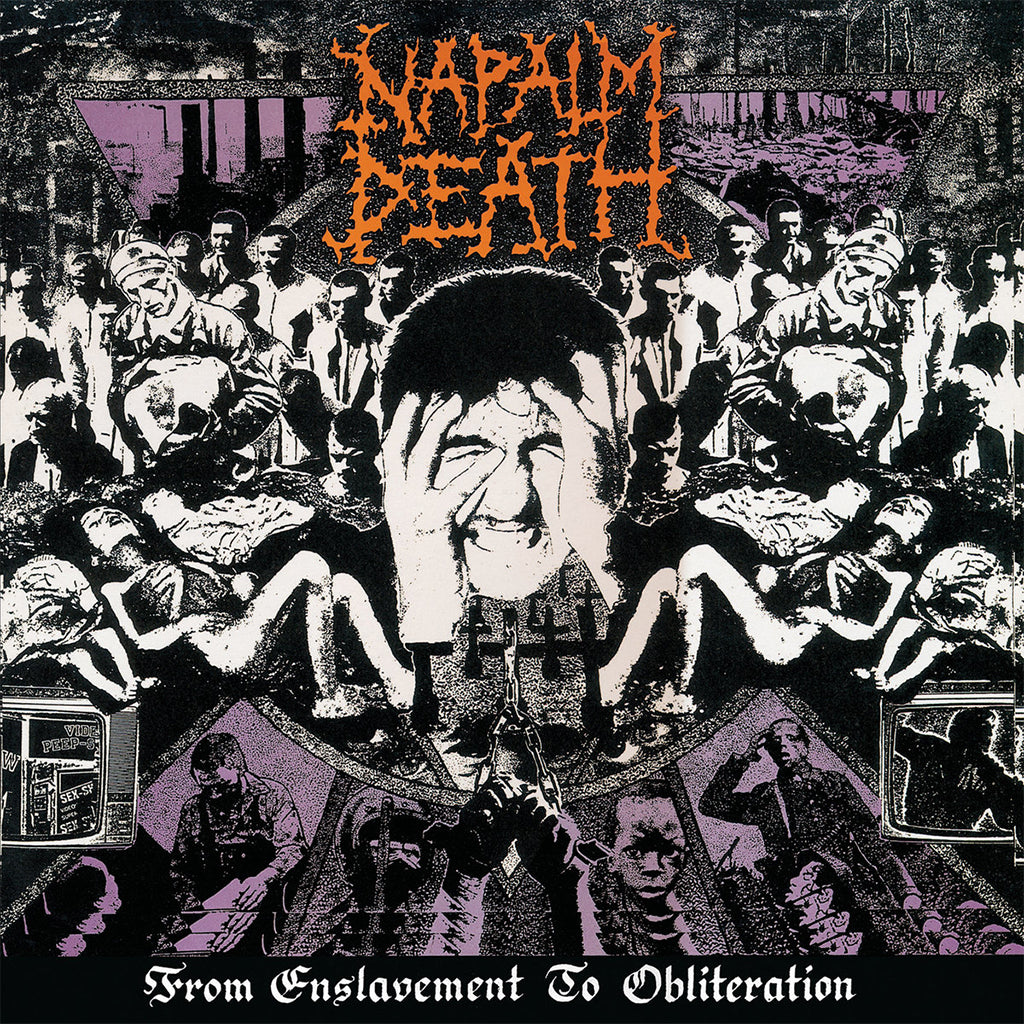 NAPALM DEATH - From Enslavement To Obliteration (PHD Exclusive) - LP - White Vinyl [NOV 21]