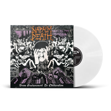 NAPALM DEATH - From Enslavement To Obliteration (PHD Exclusive) - LP - White Vinyl [NOV 21]