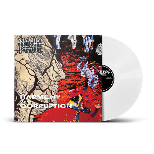 NAPALM DEATH - Harmony Corruption (PHD Exclusive) - LP - White Vinyl [NOV 14]