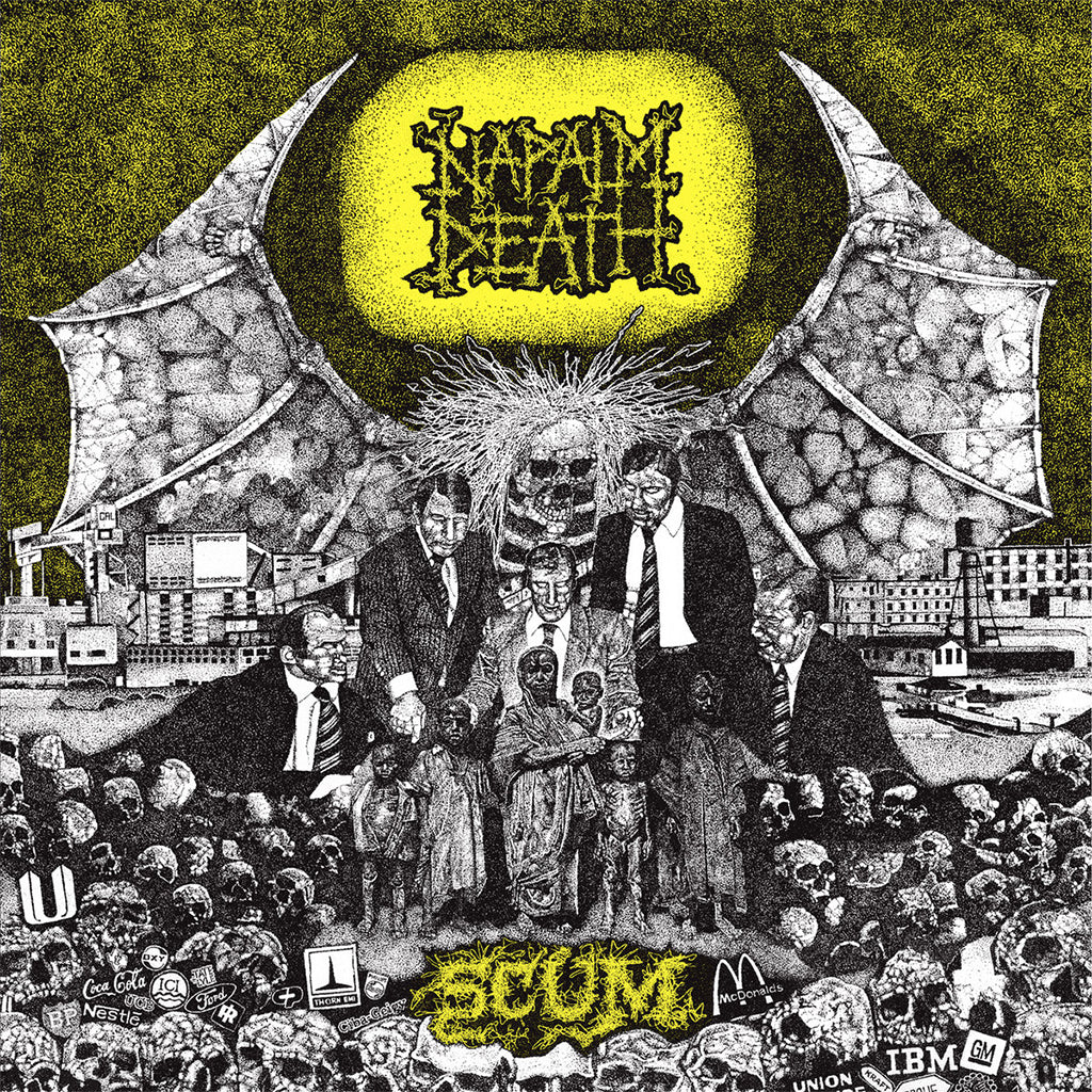 NAPALM DEATH - Scum (PHD Exclusive) - LP - White Vinyl [NOV 14]