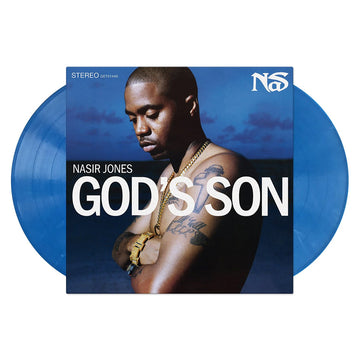 NAS - God's Son (Repress) - 2LP - Blue and White Swirl Vinyl