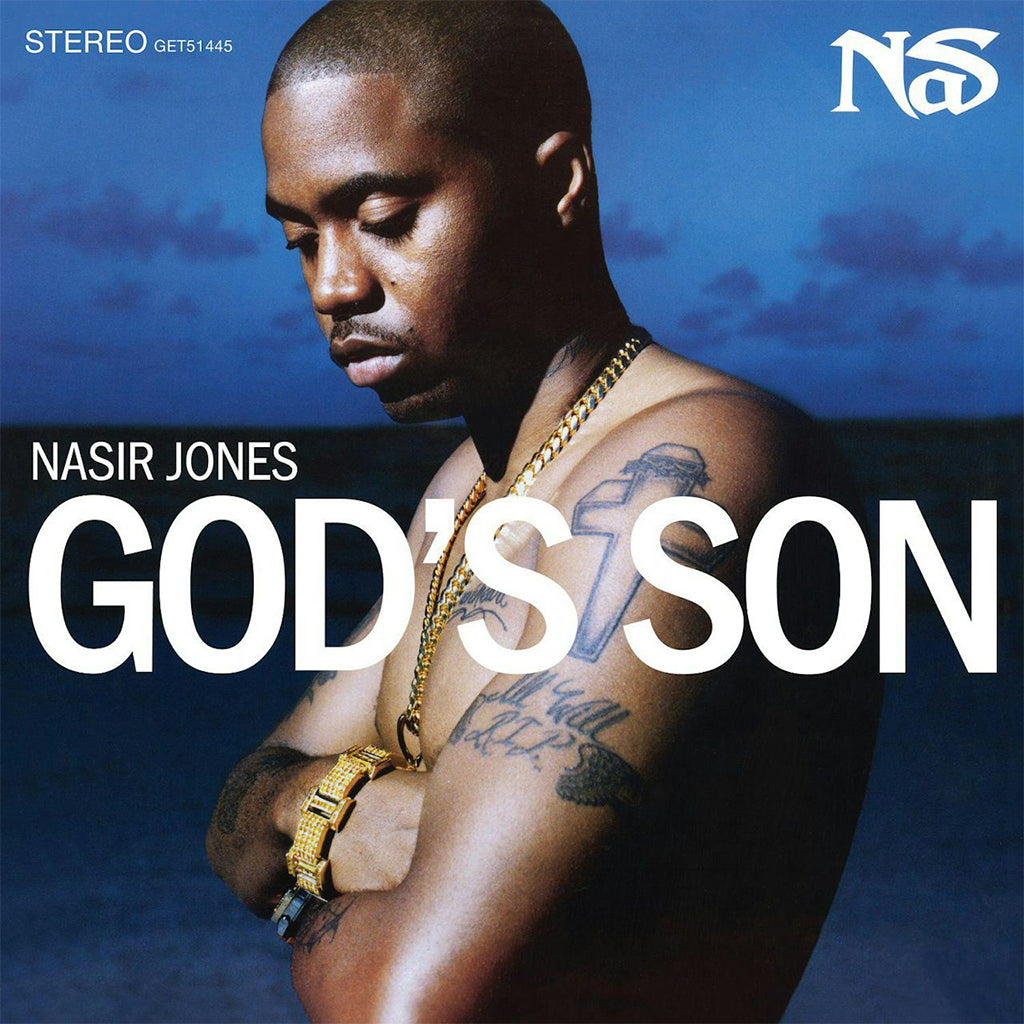 NAS - God's Son (Repress) - 2LP - Blue and White Swirl Vinyl [MAY 31]