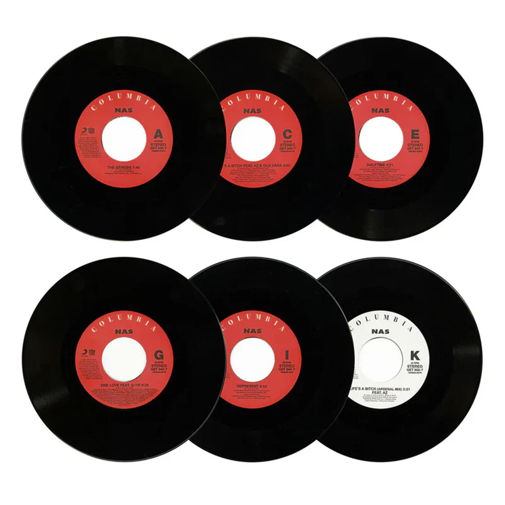 NAS - Illmatic: 30th Anniversary Collector's Edition (with 68-page Book) - 7'' x 6 - Casebound Vinyl Box Set [OCT 18]