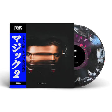 NAS - Magic 2 - LP - Neon Violet, Black, White and Splatter Effect Colour Vinyl