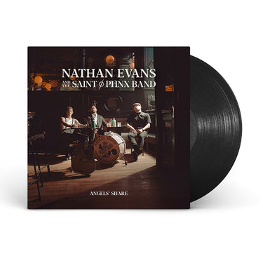NATHAN EVANS & THE SAINT PHNX BAND - Angel's Share - LP - Black Vinyl