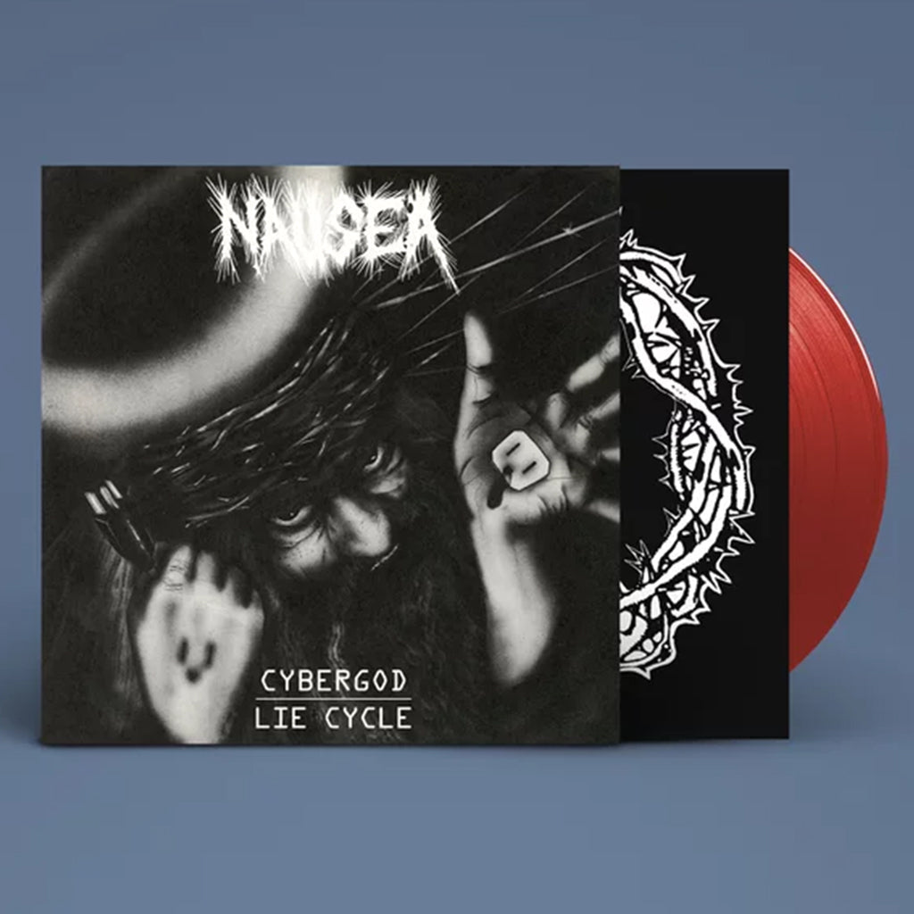 NAUSEA - Cybergod / Lie Cycle - 12'' EP - Red Vinyl