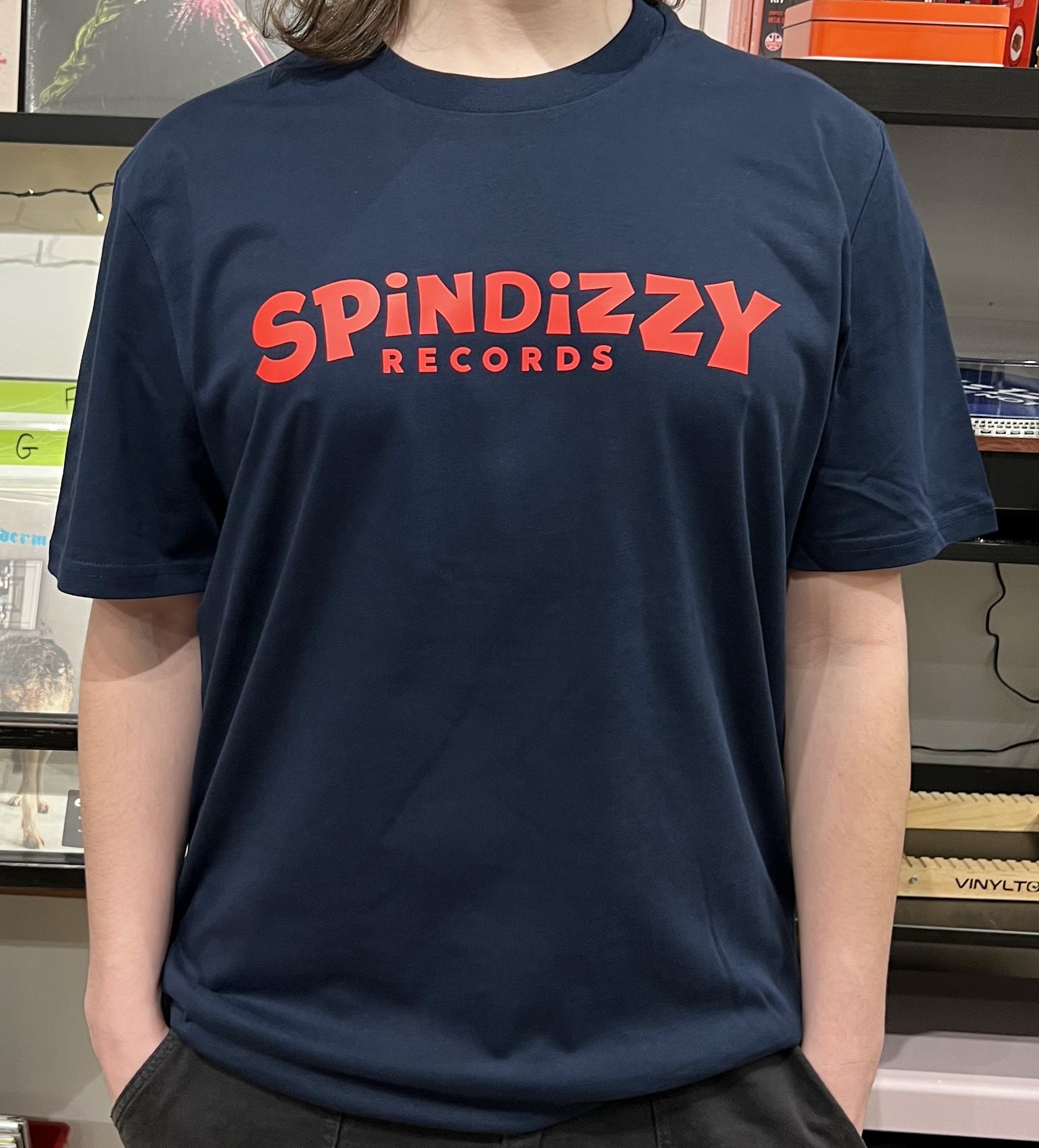 SPINDIZZY T-SHIRT - Navy – Spindizzy Dublin