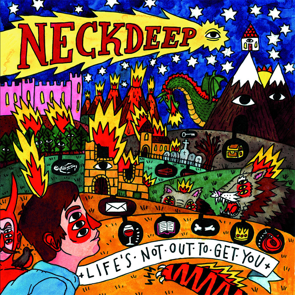 NECK DEEP - Life's Not Out To Get You  - LP - Light Pink Vinyl [FEB 23]