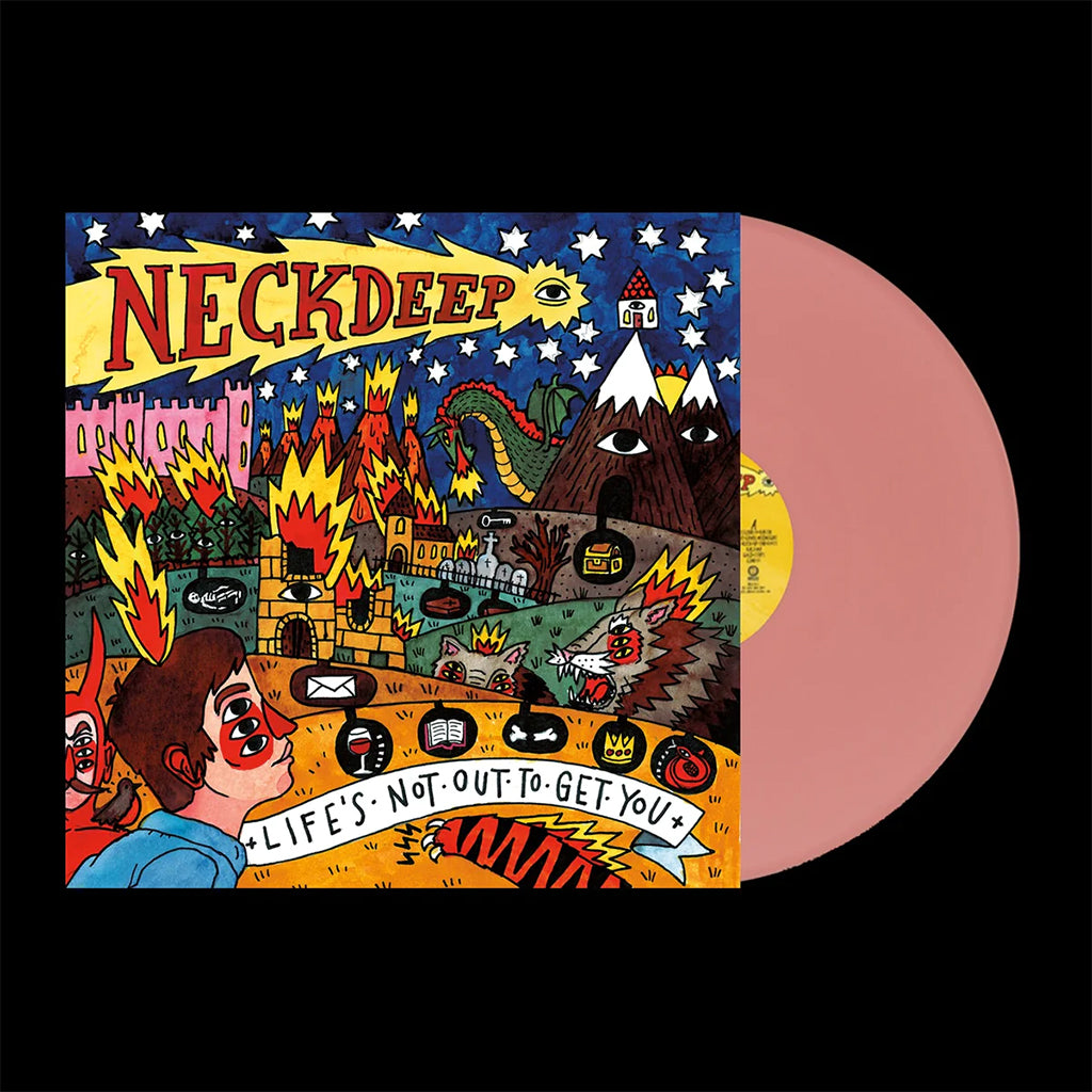 NECK DEEP - Life's Not Out To Get You  - LP - Light Pink Vinyl [FEB 23]