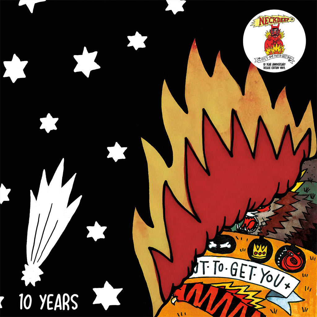 NECK DEEP - Life's Not Out To Get You (10th Anniversary Edition) - LP - Blue Vinyl [DEC 5]