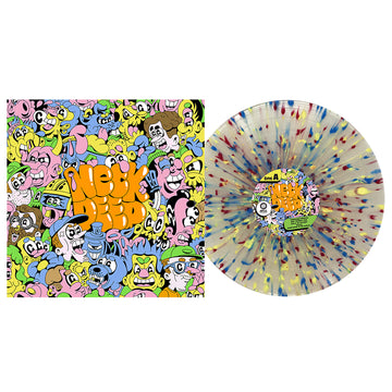 NECK DEEP - Neck Deep - LP - Clear with Red, Blue & Yellow Splatter Vinyl