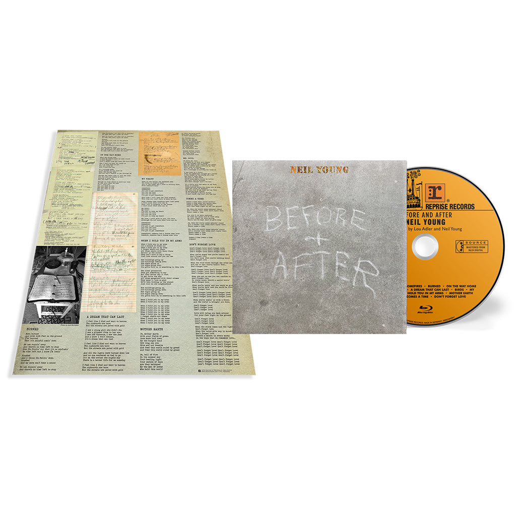 NEIL YOUNG - Before And After (Atmos mix, Binaural mix and Hi-Res) - Blu-ray [DEC 8]