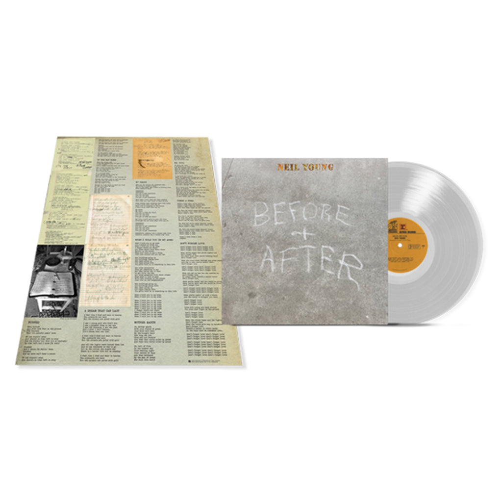 NEIL YOUNG - Before And After (RSD Indies Exclusive) - LP - Clear Vinyl [FEB 23]