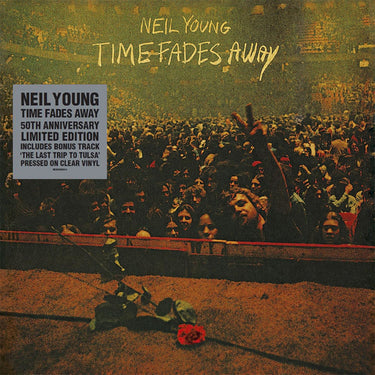 NEIL YOUNG - Time Fades Away 50 (with Bonus Track) - LP - Clear Vinyl