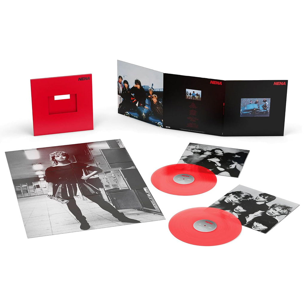 NENA - Nena (40th Anniversary Edition with Poster) - 2LP - Clear Red Vinyl