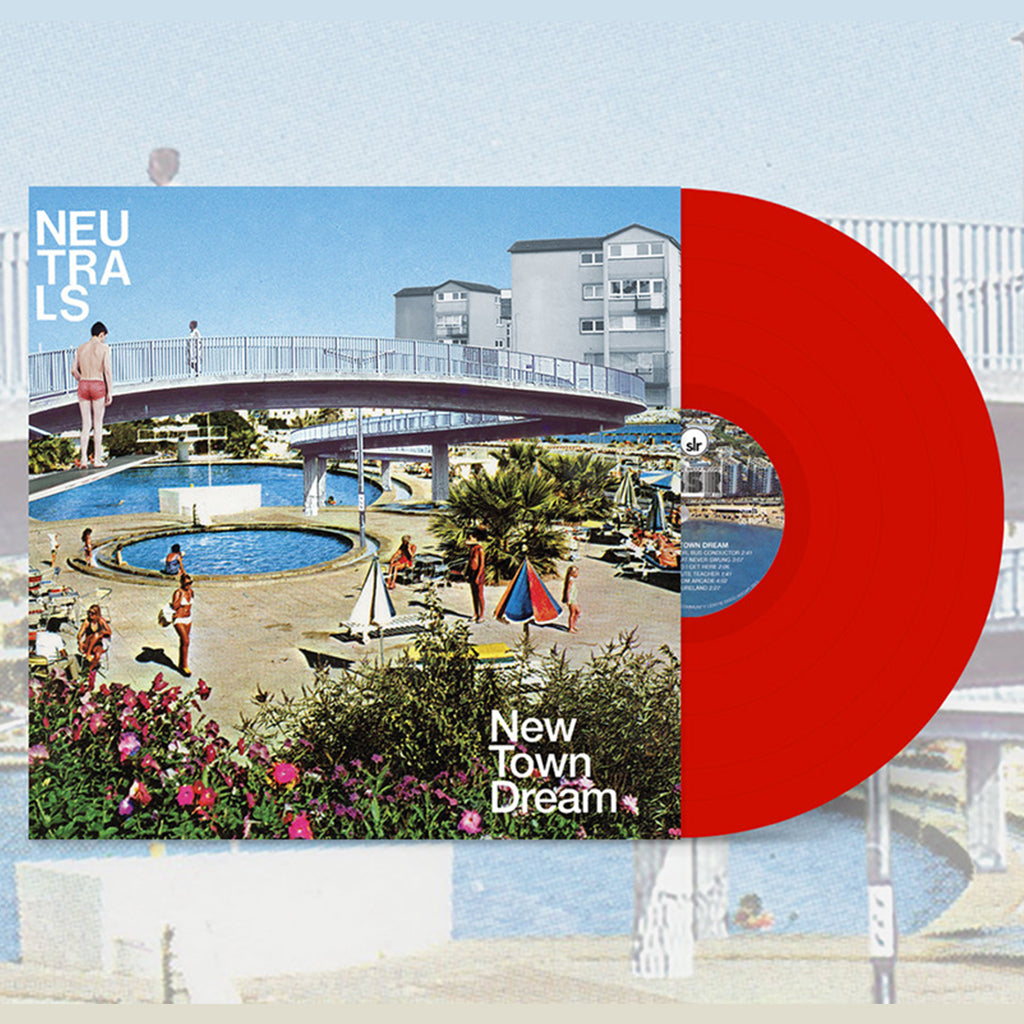 NEUTRALS - New Town Dream (w/ 16-page Newspaper & Postcards) - LP - Red Vinyl