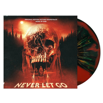 ROB - Never Let Go (Original Motion Picture Soundtrack with Art Print) - LP - Blood Red and Black Swirled Vinyl with Forest Green and Yellow Splatter Vinyl [DEC 20]