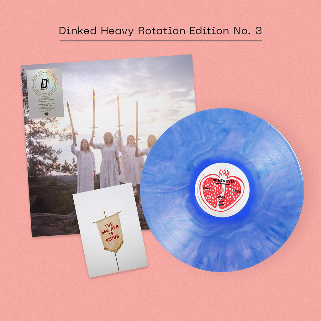 THE NEW EVES - The New Eve Is Rising - LP - Vinyl - HR.03 - "Heavy Rotation" Dinked Celebratory Edition [FEB 6]