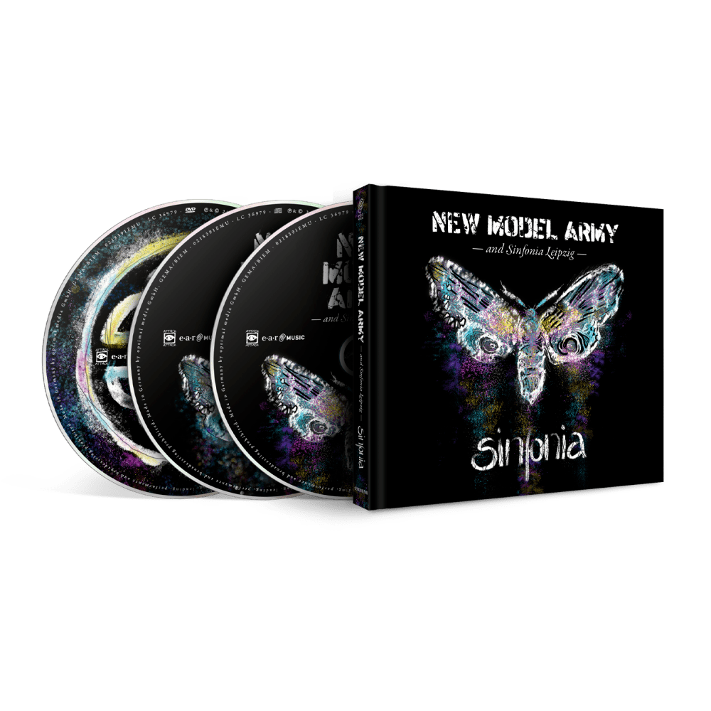 NEW MODEL ARMY - Sinfonia - 2CD + DVD - Mediabook Edition [SEP 15]