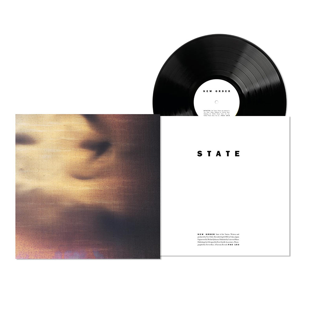 NEW ORDER - State Of The Nation (Reissue) - 12'' - 180g Black Vinyl
