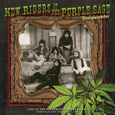 NEW RIDERS OF THE PURPLE SAGE - Hempsteader: Live At The Calderone Concert Hall, Hempstead, New York, June 25, 1976 - 2LP - Green Vinyl